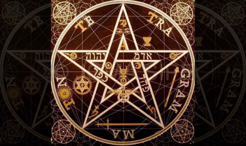 Tetragrámaton simbolos esoterico amuleto de proteccion talisman simboliks