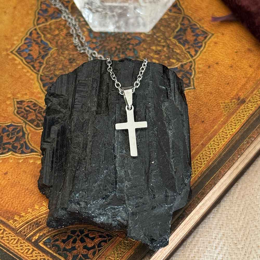 Pulsera de San Benito y Colgante de Cruz Cristiana - Imagen 5