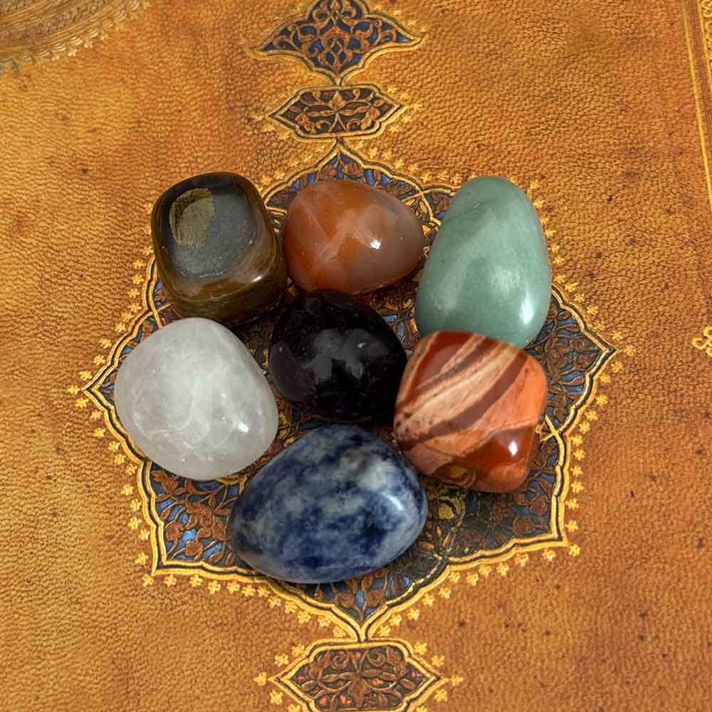 Kit Chakras: Colgante 7 Chakras con Piedras Curativas - Imagen 5